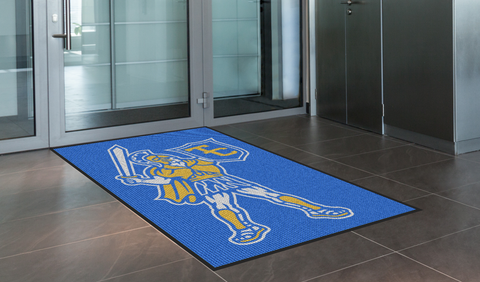 Waterhog Mascot Logo Mat - Textrel