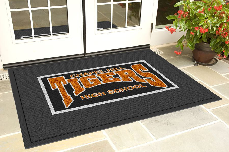 Ultralux Scraper Entrance Mat, Polypropylene Fibers and Anti-Slip